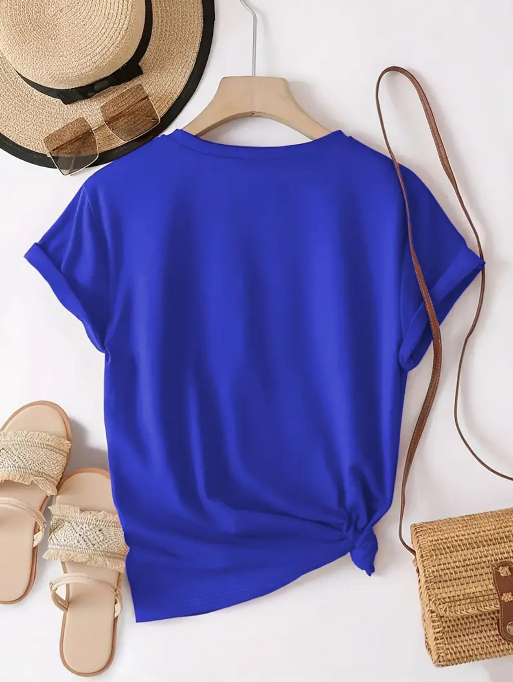 Womens letter print T shirt