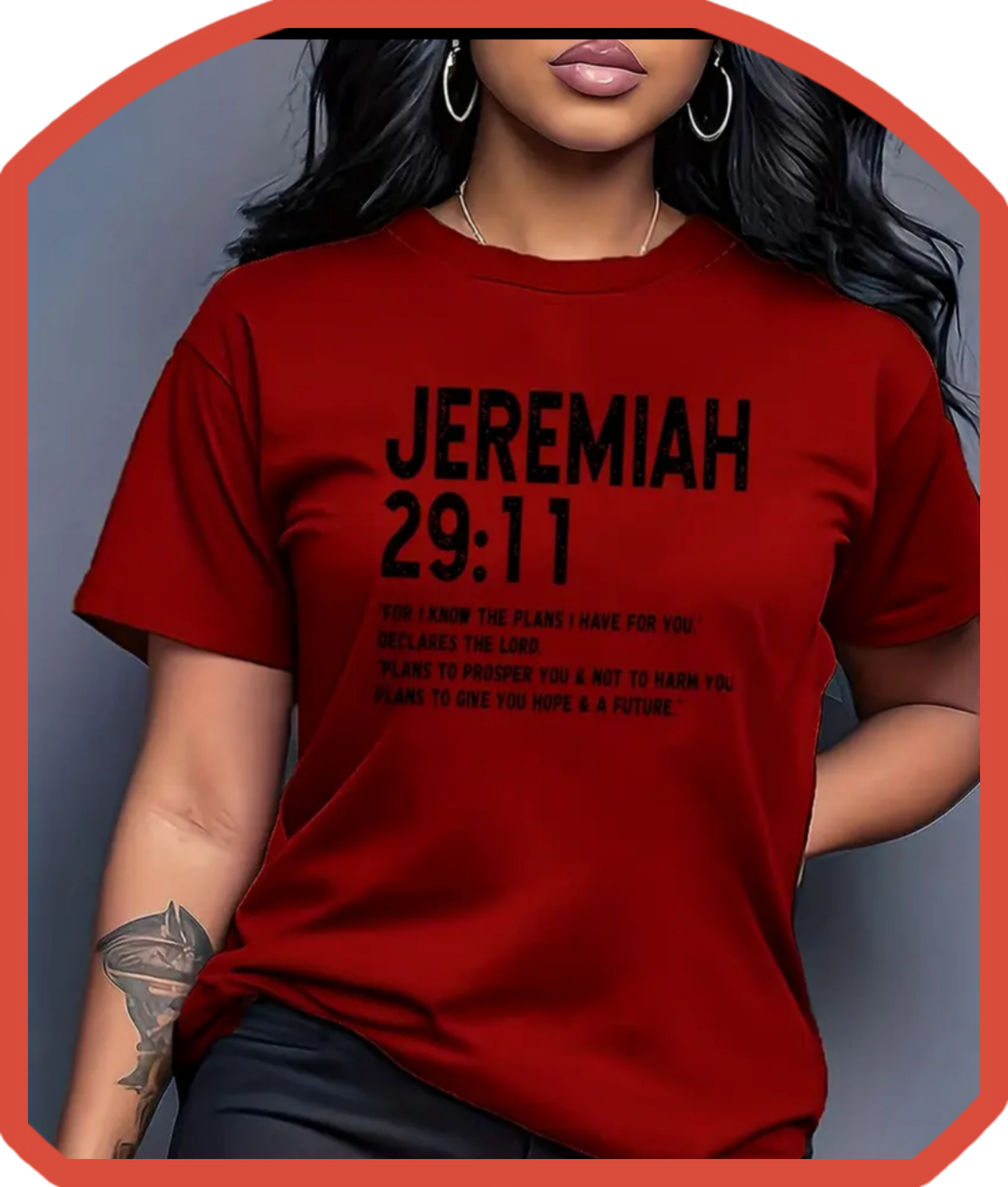 SCRIPTURE print T shirt