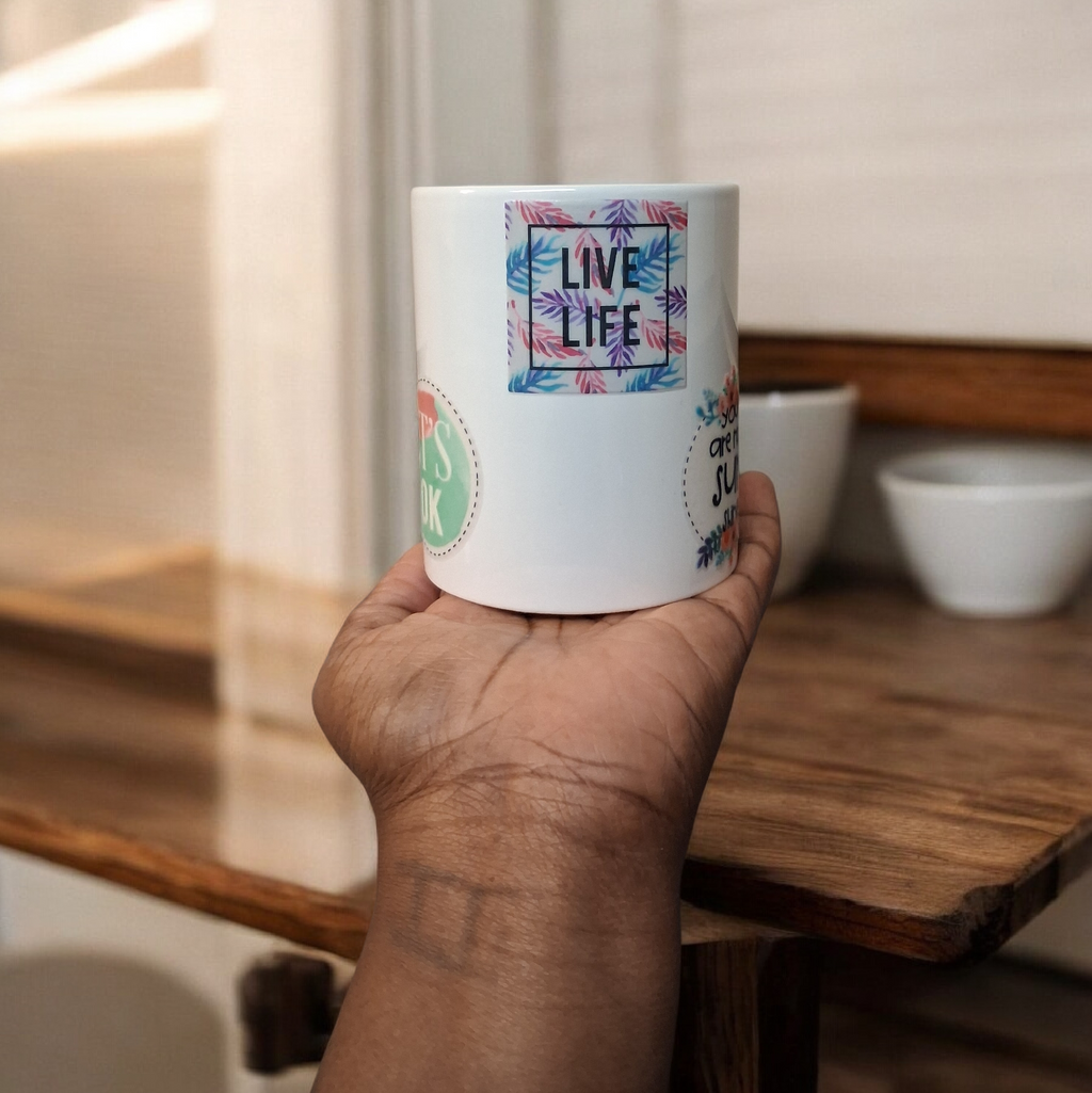 Inspirational coffee cups