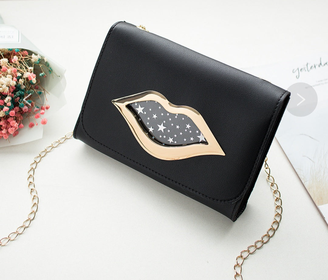 Small clutch with strap