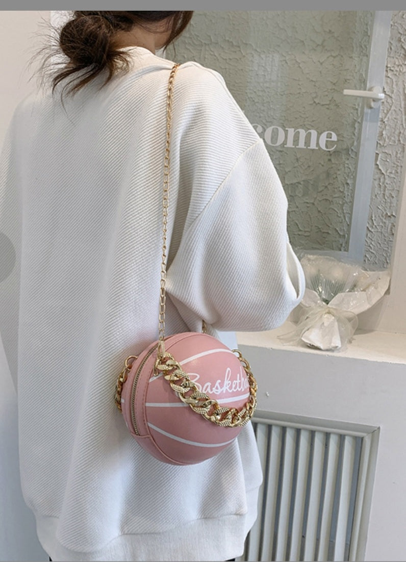 Womens basketball clutch handbag