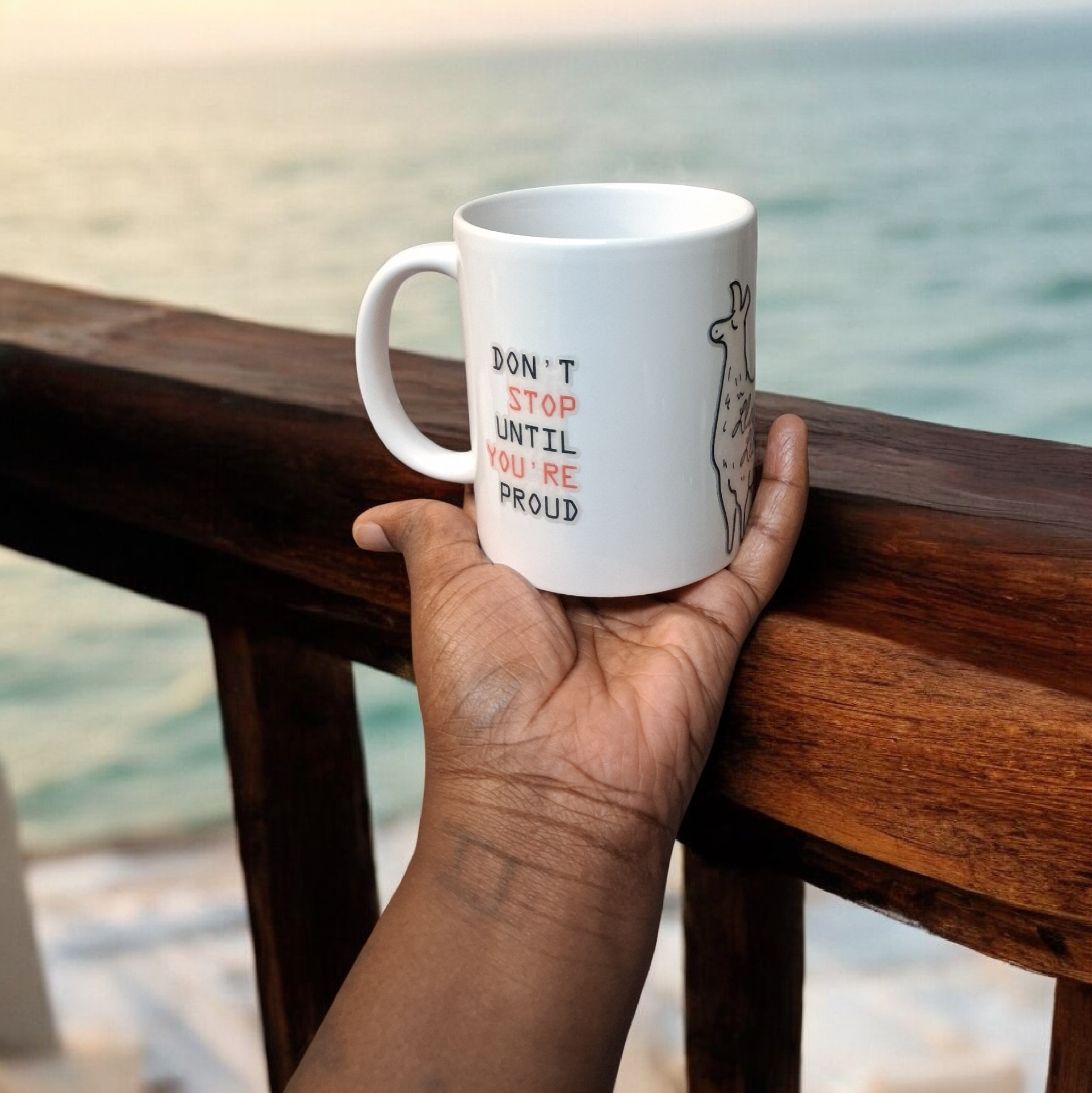 Inspirational coffee cups