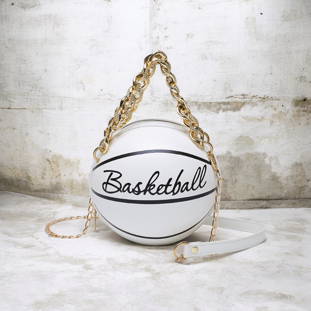 Womens basketball clutch handbag