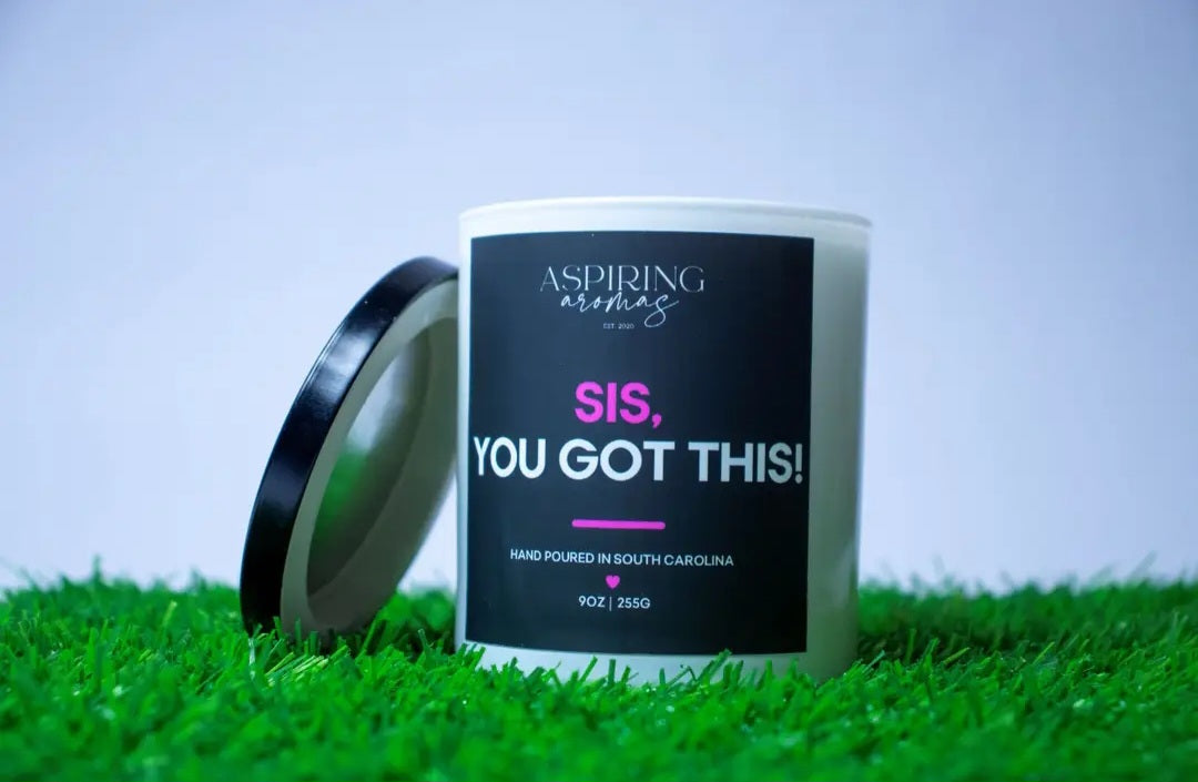 Encouragement candle