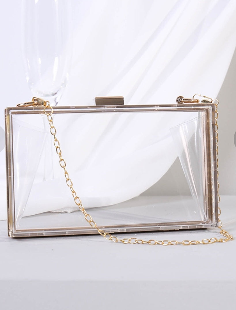 I see you styling clutch purse