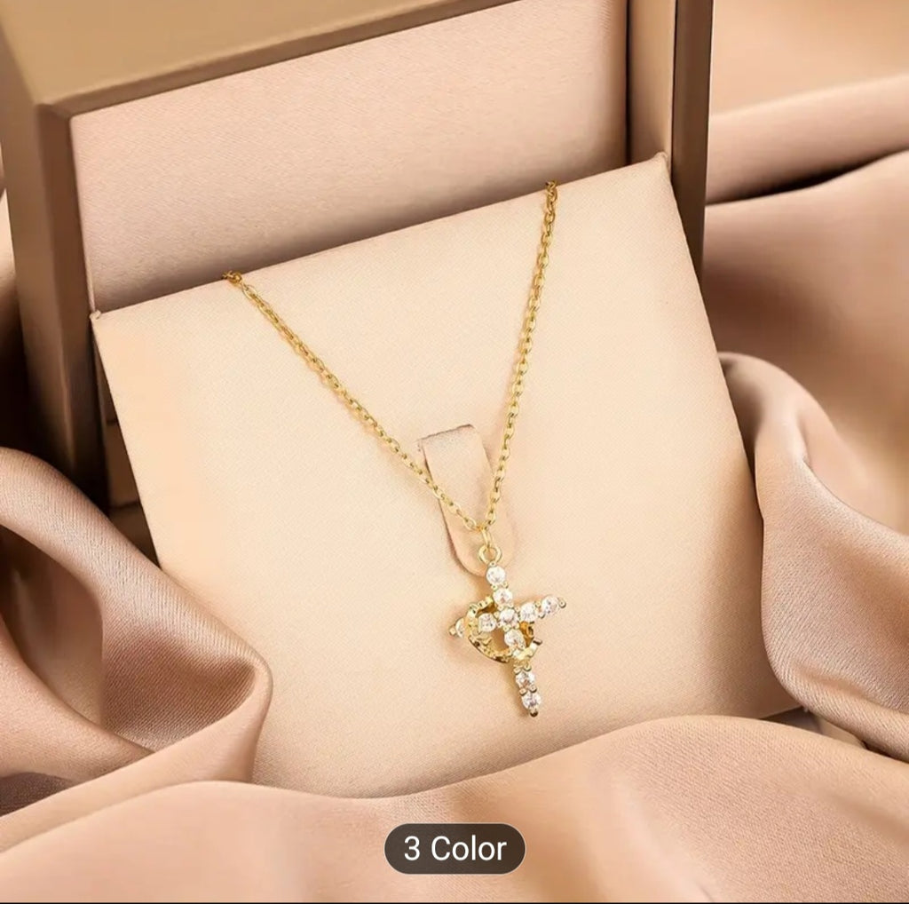 Titanium anti fading necklace