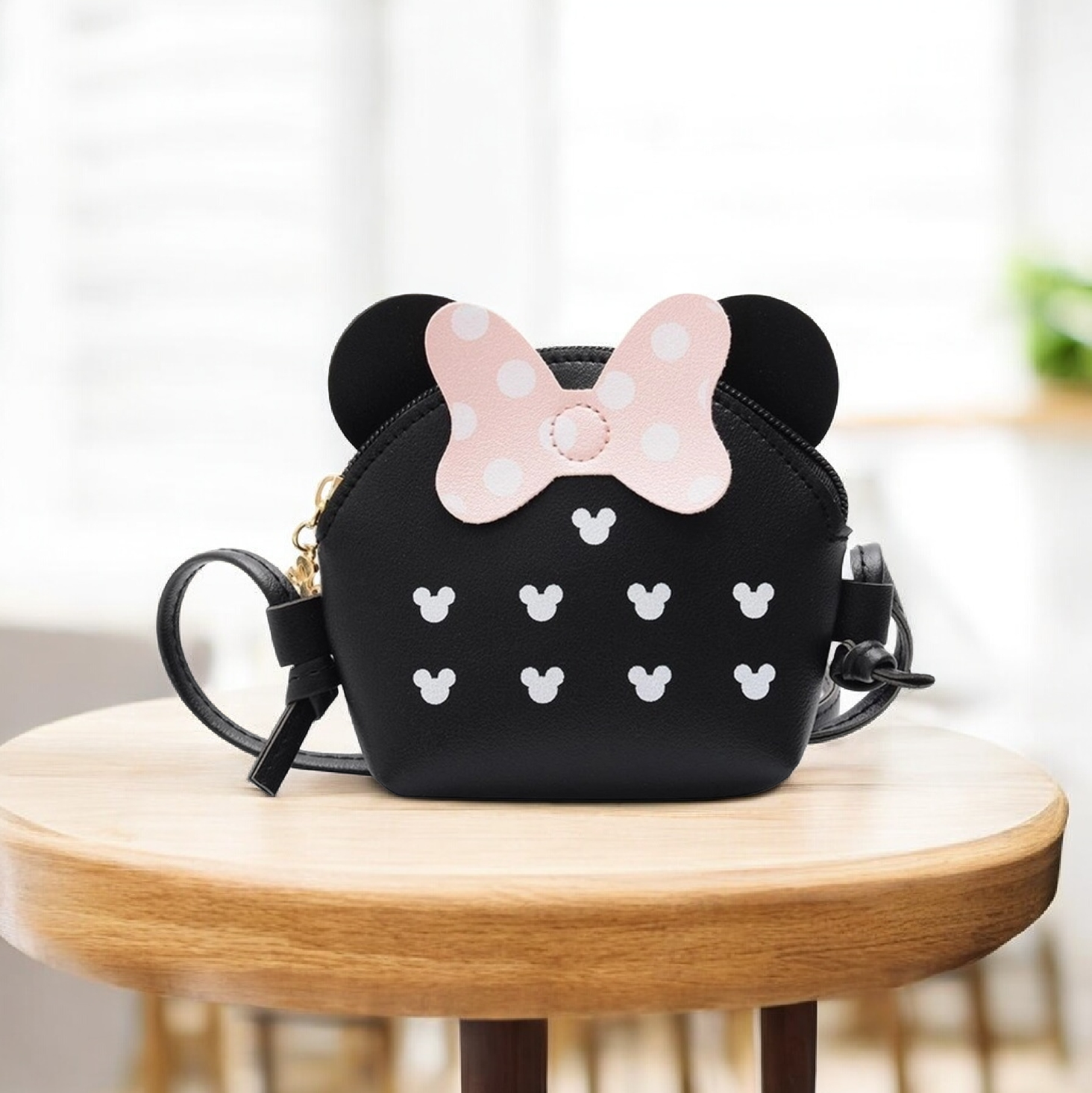 Little girls pu leather crossbody purse